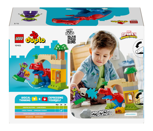 LEGO DUPLO 10463 Dinozaur Spidey-Rex i Zielony Goblin - 1488998 - zdjęcie 9